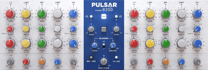 Pulsar 8200, plugin de ecualización paramétrica