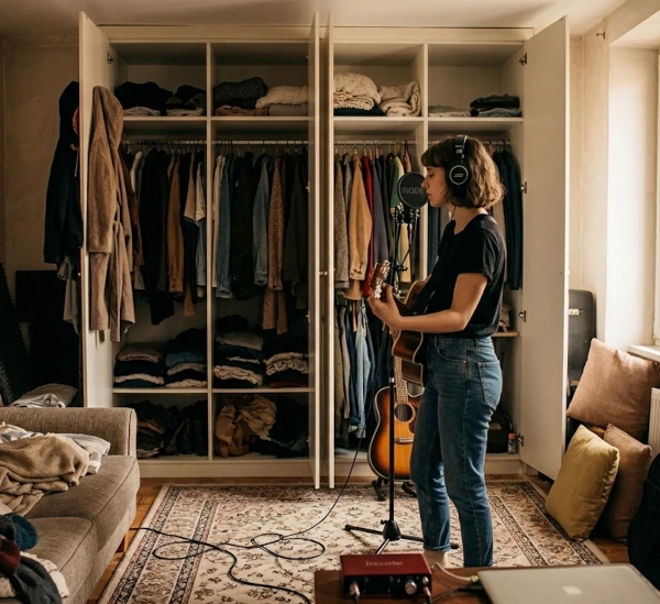 cómo grabar sonido en casa