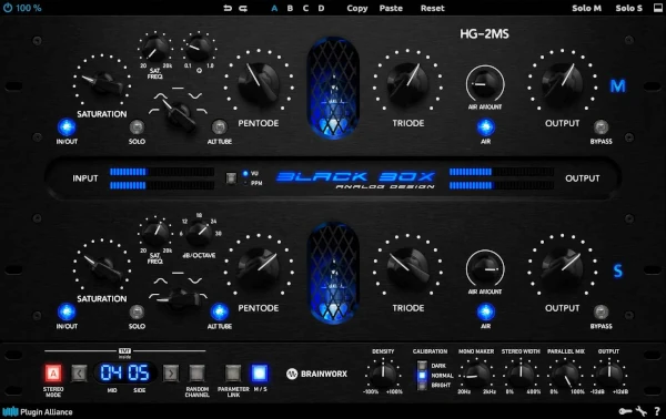 Black Box HG-2MS, plugin de saturación para mastering