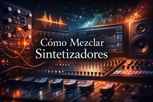 cómo mezclar sintetizadores