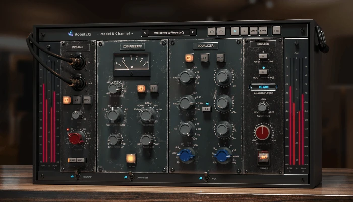 VoosteQ Model N Channel, plugin de channel strip emulador de Neve
