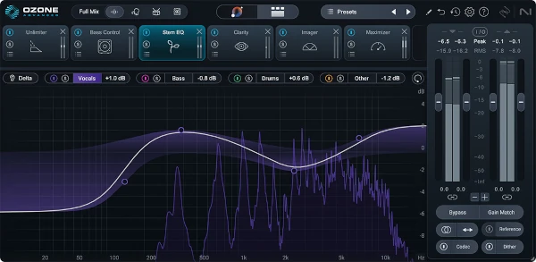 Izotope Ozone 12, plugin de mastering