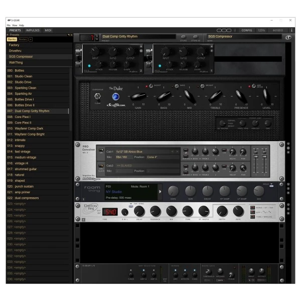 Scuffham Amps – S-Gear plugin VST amplificador