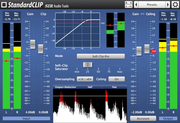 Sir Audio Tools StandardCLIP, uno de los mejores plugins de clipping