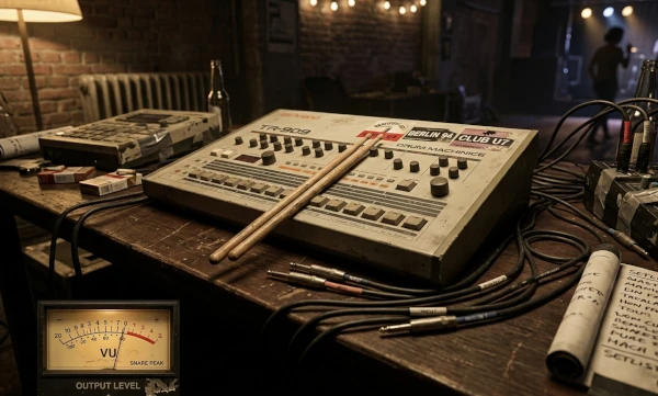 Una caja de ritmos TR-909